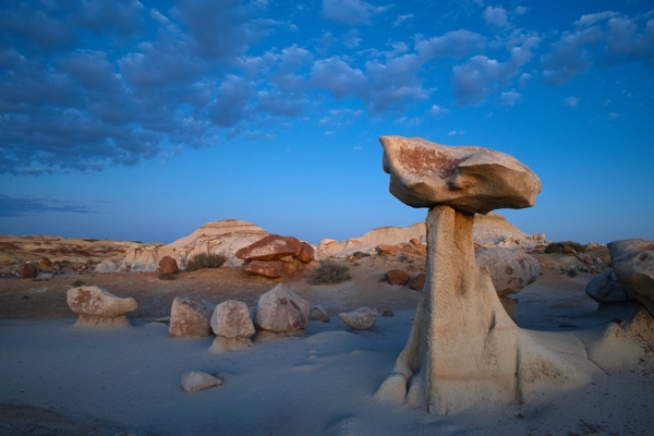 Hoodoos during the blue hour