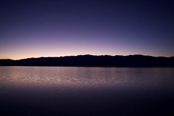 A rare appearance of Lake Manley after a late fall storm in Death Valley, taken during a Muench workshop